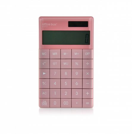 Poza cu Calculator Office Box LCD 12 Digits Culoare PINK