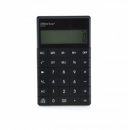Poza cu Calculator Office Box LCD 12 Digits Culoare NEGRU