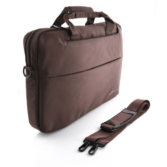 Poza cu Servieta Laptop I-Tech Office Box Culoare MARO inchis