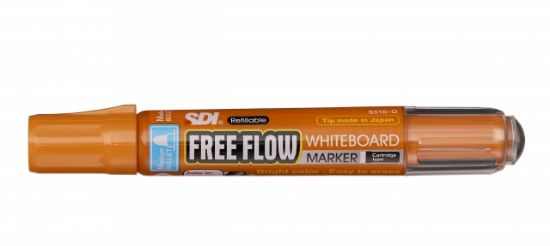 Poza cu Marker Whiteboard Free Flow SDI Premium Orange
