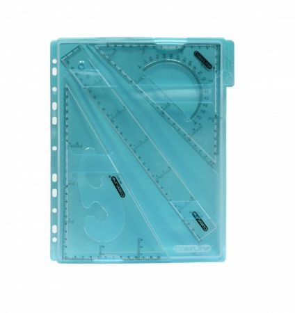 Poza cu Trusa instrumente geometrie COLORLINE A4