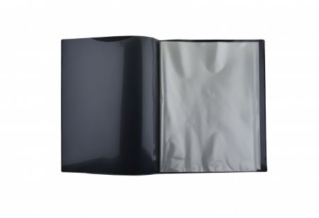 Poza cu MAPA PLASTIC DE PREZENTARE A3 SUPRA CU 40 FOLII - ALBASTRU