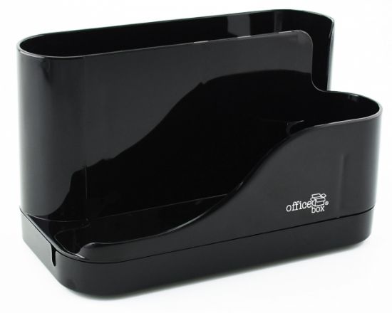 Poza cu SUPORT BIROU SMART-TECH CU 5 COMPARTIMENTE - NEGRU