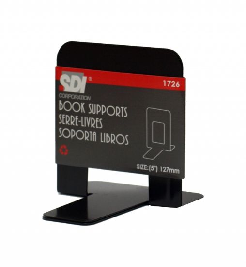 Poza cu SUPORT METALIC VERTICAL PENTRU CARTI SAU DOCUMENTE-NEGRU SMALL