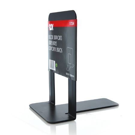 Poza cu SUPORT METALIC VERTICAL PENTRU CARTI SAU DOCUMENTE-NEGRU LARGE