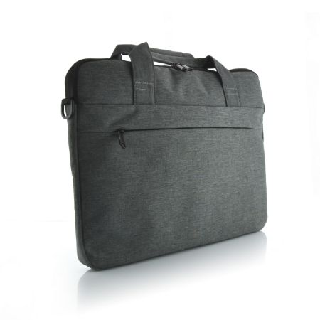 Poza cu Servieta pentru laptop OFFICE BOX  din material textil Culoare GRI INCHIS