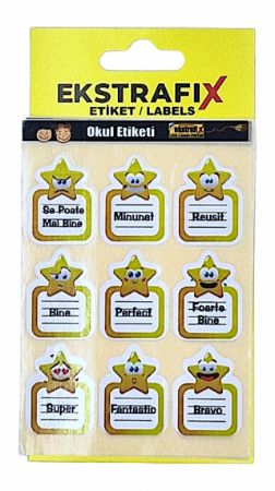 Poza cu Etichete autocolante cu mesaje motivationale in limba romana 3 coli/ top dimensiune 80*120