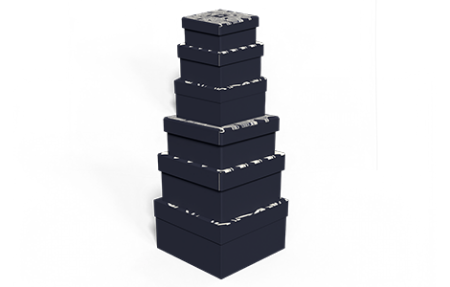 Poza cu Set 6 cutii pentru cadouri INCREDERE