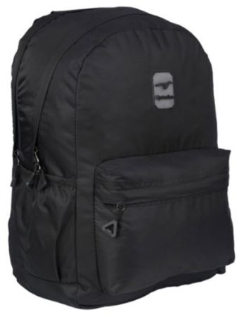 Poza cu Ghiozdan RELAXION cu 2 compartimente si buzunar exterior 45 x 29 x 27 cm NEGRU