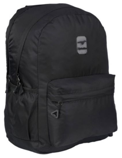 Poza cu Ghiozdan RELAXION cu 2 compartimente si buzunar exterior 45 x 29 x 27 cm NEGRU