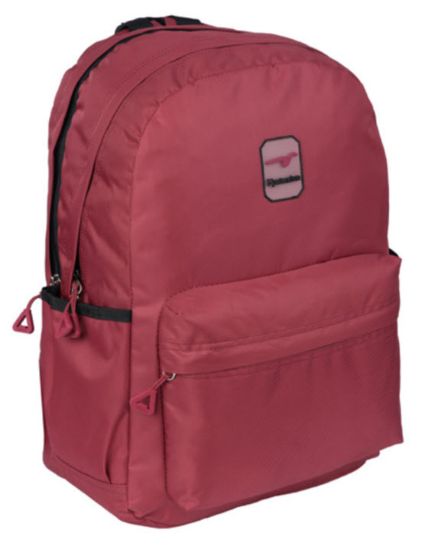 Poza cu Ghiozdan RELAXION cu 2 compartimente si buzunar exterior  45 x 29 x 27 cm BORDEAUX