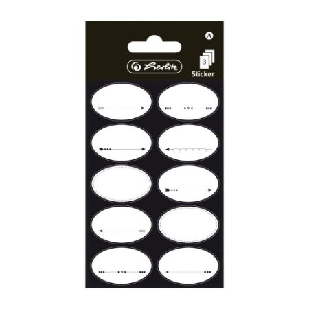 Poza cu AUTOCOLANTE SET 3 COLI, MOTIV JUST BLACK