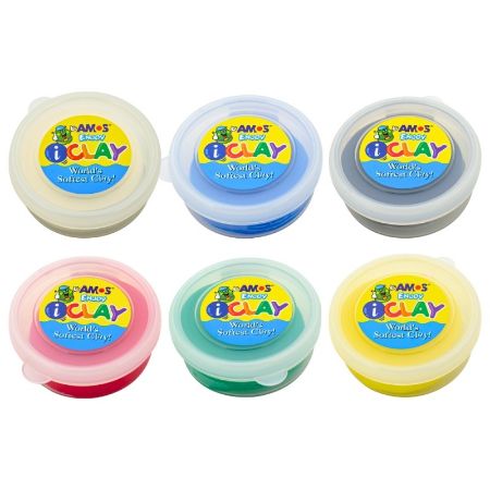Poza cu Plastilina Amos iClay PVCIC18G, 18g