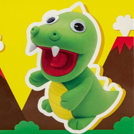 Poza cu Plastilina Amos iClay AM-27, 30g, diverse modele, cutie 4 culori