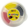 Poza cu Plastilina Amos iClay AM-27, 30g, diverse modele, cutie 4 culori