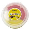 Poza cu Plastilina Amos iClay AM-27, 30g, diverse modele, cutie 4 culori