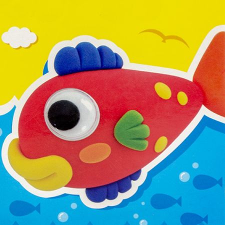 Poza cu Plastilina Amos iClay AM-27, 30g, diverse modele, cutie 4 culori