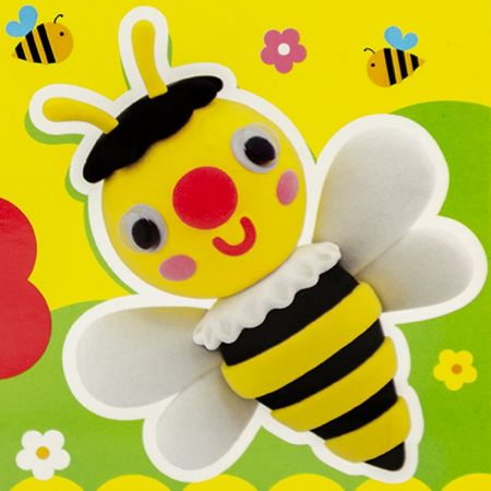 Poza cu Plastilina Amos iClay AM-27, 30g, diverse modele, cutie 4 culori