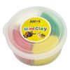 Poza cu Plastilina Amos iClay AM-27, 30g, diverse modele, cutie 4 culori