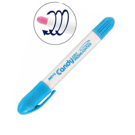 Poza cu Textmarker Amos Candy Dry, varf uscat rotund, culori pastel