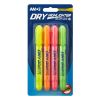 Poza cu Textmarker Amos Dry, varf uscat rotund, set 4 culori fluorescente