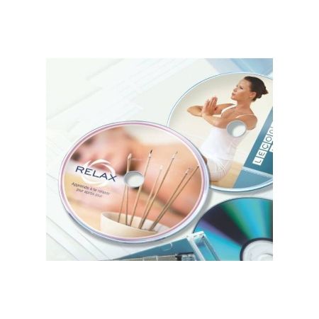 Poza cu Etichete autocolante Agipa 101141, 2/A4, 40/114mm, permanente, rotund, alb, pentru CD/DVD, top 100 coli (200 etichete)