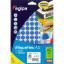 Poza cu Etichete autocolante Agipa 114312, 96/A5, 15mm, permanente, rotund, albastru, top 10 coli (960 etichete)