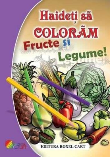 Poza cu Haideti sa coloram - Fructe si legume