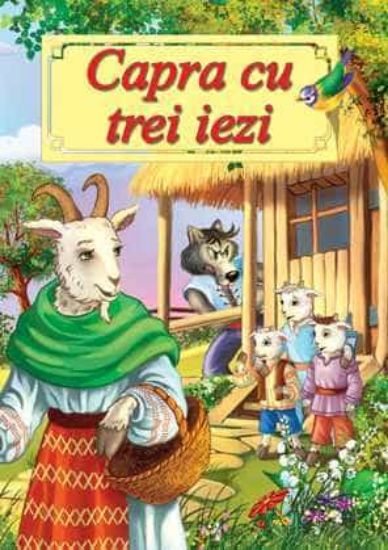 Poza cu Capra cu trei iezi-Poveste ilustrata