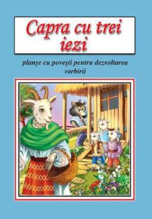 Poza cu Capra cu trei iezi-Planse cu povesti