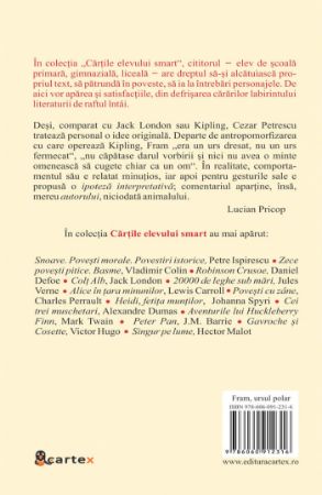 Poza cu Fram, ursul polar-Cezar Petrescu