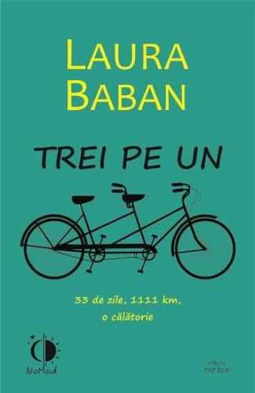 Poza cu Trei pe un tandem-Laura Baban