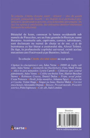 Poza cu Buratino.Cheita de aur-Alexei Tolstoi