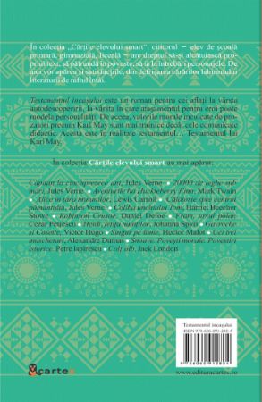 Poza cu Testamentul incasului-Karl May