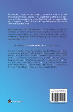 Poza cu Print si cersetor-Mark Twain