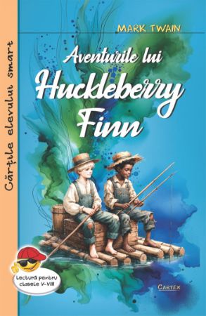 Poza cu Aventurile lui Huckleberry Finn-Mark Twain
