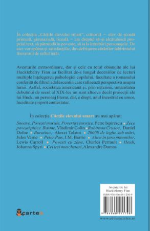 Poza cu Aventurile lui Huckleberry Finn-Mark Twain