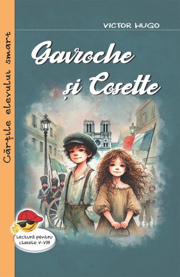 Poza cu Gavroche si Cosette-Victor Hugo