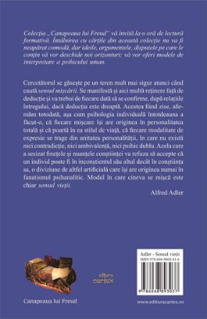 Poza cu Sensul vietii. O cercetare de psihologie individuala-Alfred Adler