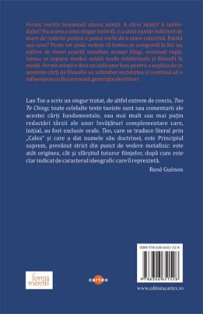 Poza cu Tao Te Ching. Cartea despre Tao si calitatile sale-Lao Tse