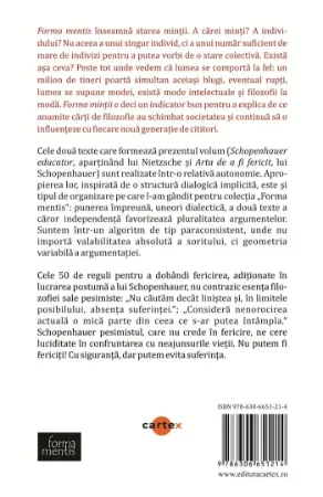 Poza cu Arta de a fi fericit. Mic tratat de eudemonologie-Arthur Schopenhauer