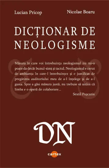 Poza cu Dictionar de neologisme