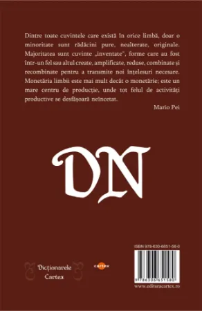 Poza cu Dictionar de neologisme