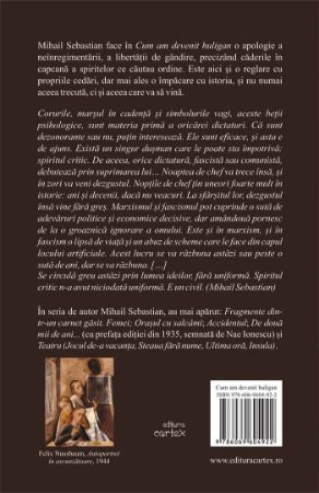 Poza cu Cum am devenit huligan - Mihail Sebastian