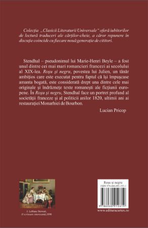 Poza cu Rosu si negru - Stendhal