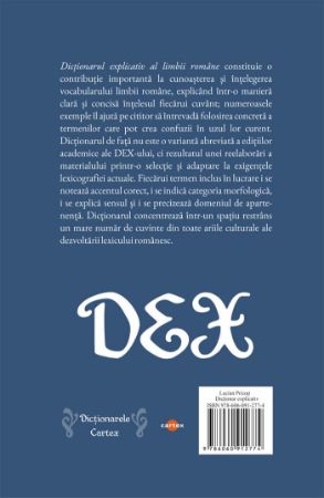 Poza cu Dictionar explicativ al limbii romane