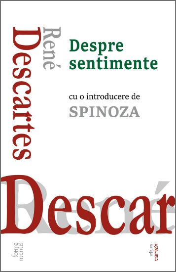 Poza cu Despre sentimente (cu o introducere de Baruch Spinoza)