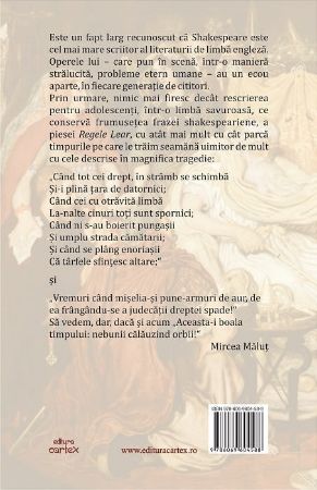 Poza cu Regele Lear-William Shakespeare.Rescriere pentru adolescenti de Mircea Malut