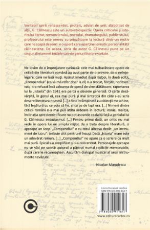 Poza cu Istoria literaturii romane - Compendiu