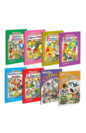 Poza cu Pachet carti de colorat Sa invatam...